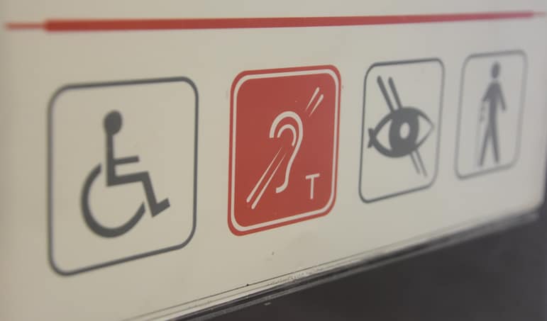 Disability sign