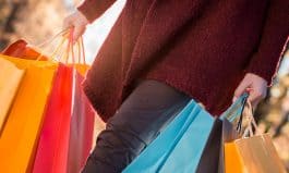 Woman holding colorful