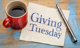 Giving Tuesday concept