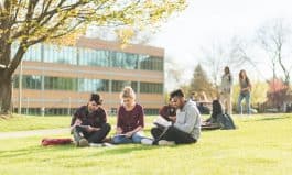 Outdoor study session